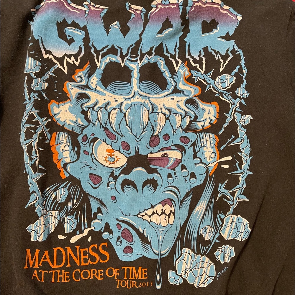 Gwar Madness at the Core of Time Tour Hoodie